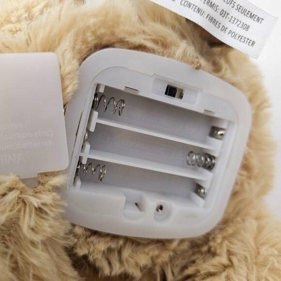 Cuddle Barn Bunny Chick Plush Tan Yellow Stuffed Animated Easter Musical Works - Picture 11 of 15